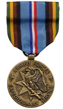 Armed Forces Expeditionary Medal (Front)