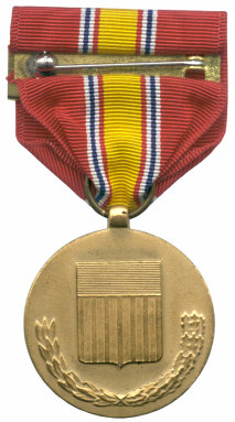 National Defense Service Medal (Back)