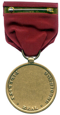 Navy Good Conduct Medal (Back)
