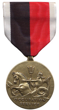 Navy Occupation Service Medal (Front)