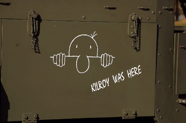 Shangrala's
Kilroy Was
Here